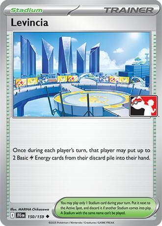 Journey Together Levincia [Prize-Pack] Pokémon card